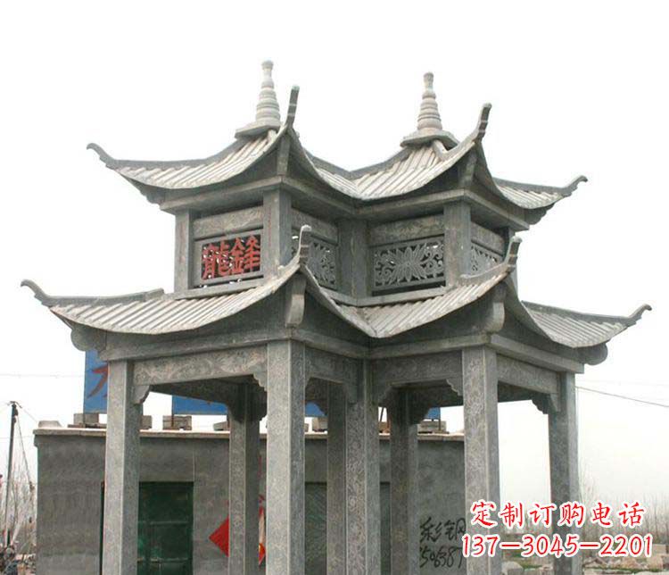 河南仿古凉亭石雕