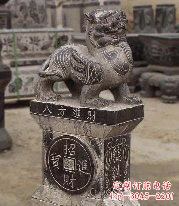 河南仿古石雕貔貅 雕塑,带您走进神秘的古代世界