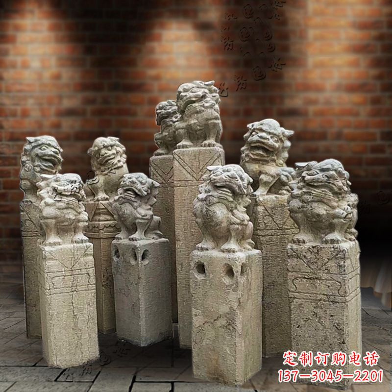 河南仿古栓马雕塑