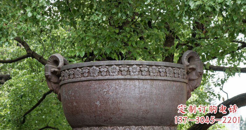 河南中领雕塑仿古水缸铜雕