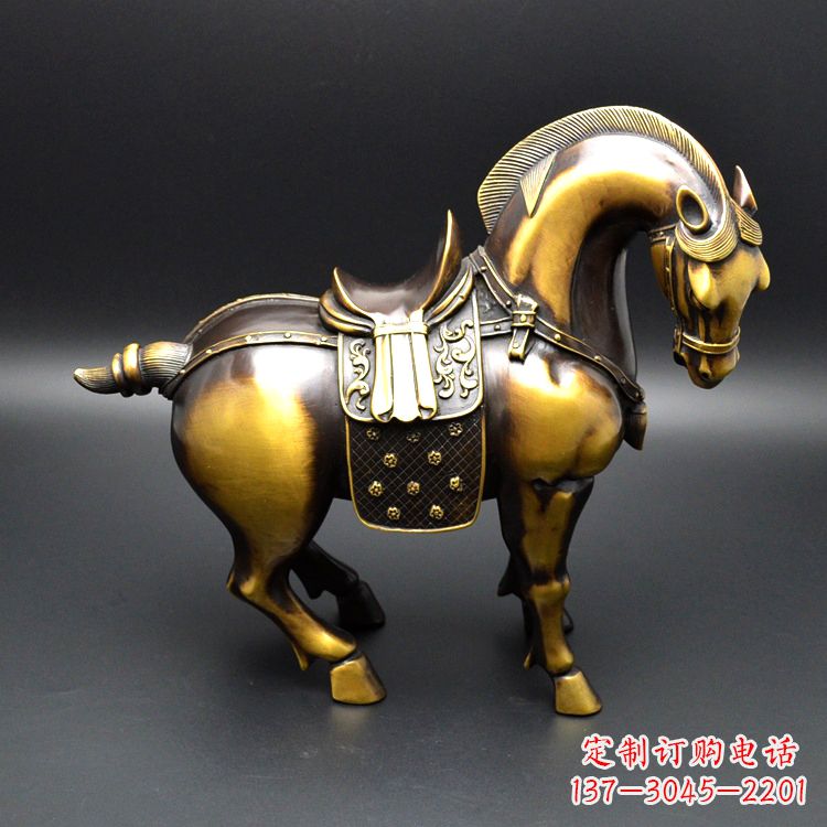 河南精美仿古铜马雕塑