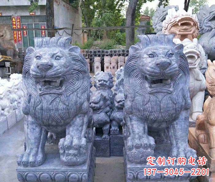 河南仿古西洋欧式石狮子