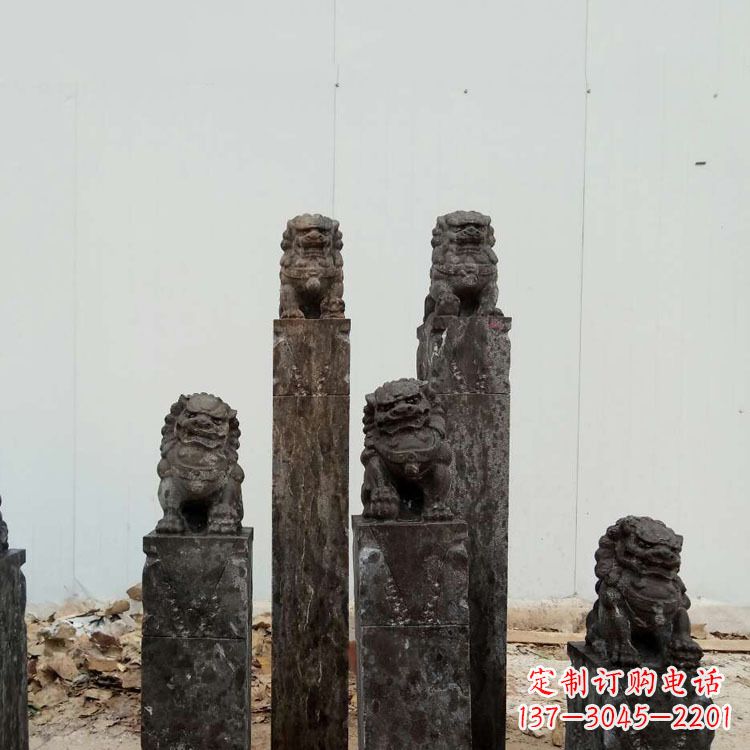 河南仿古做旧拴马桩