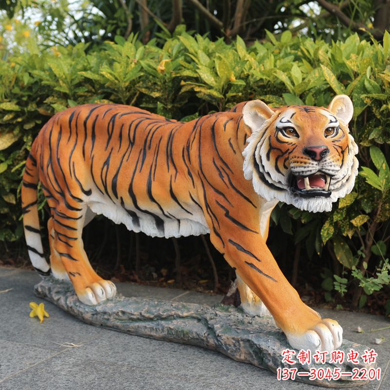 河南精美老虎雕塑