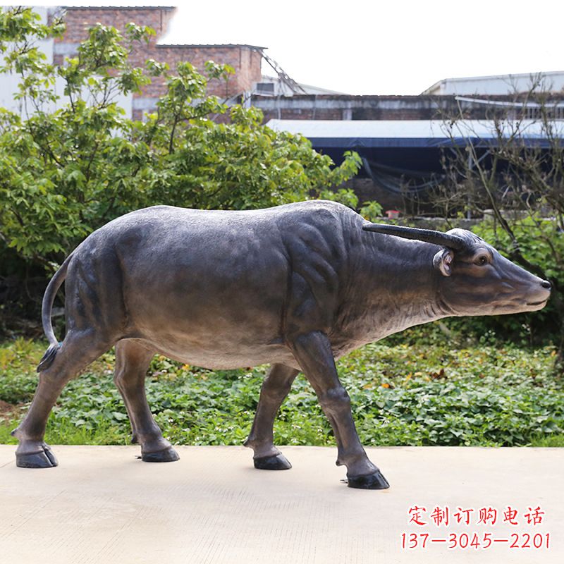 河南高品质仿真水牛雕塑