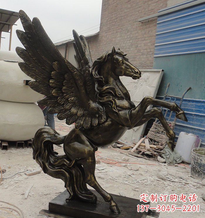 河南青铜动物雕塑