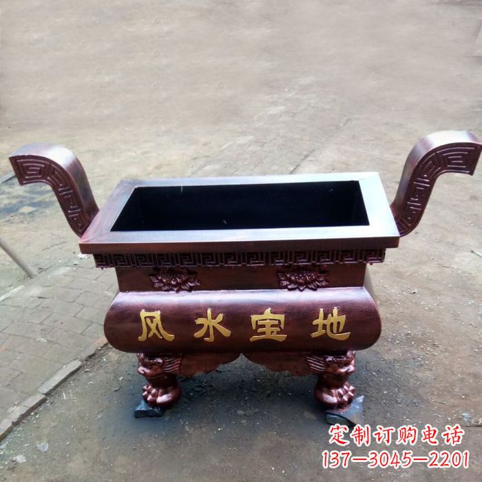 河南精美香炉铜雕