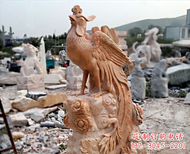 河南精美凤凰雕塑