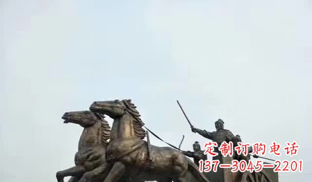 河南文艺复兴风格马车雕塑