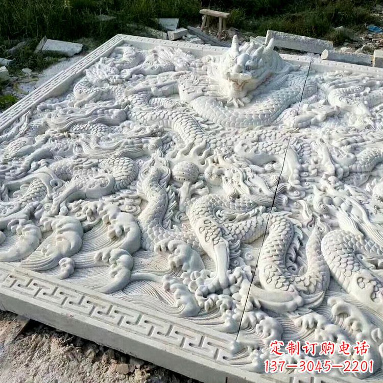 河南产品名称传统建筑高浮雕龙纹雕塑