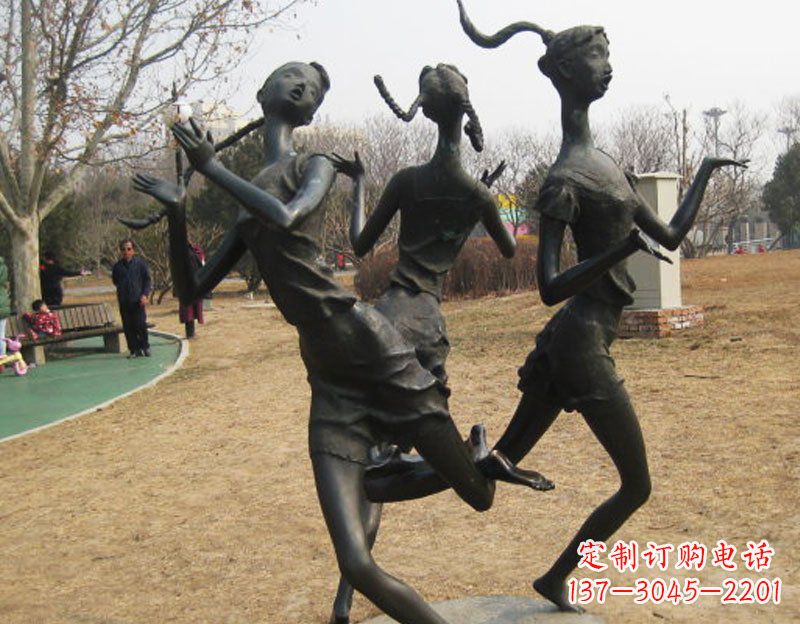 河南令人称羡的花篮雕塑