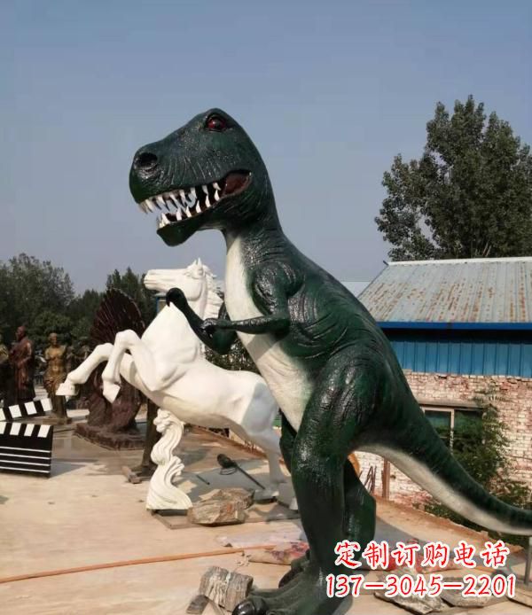 河南玻璃钢仿真恐龙雕塑