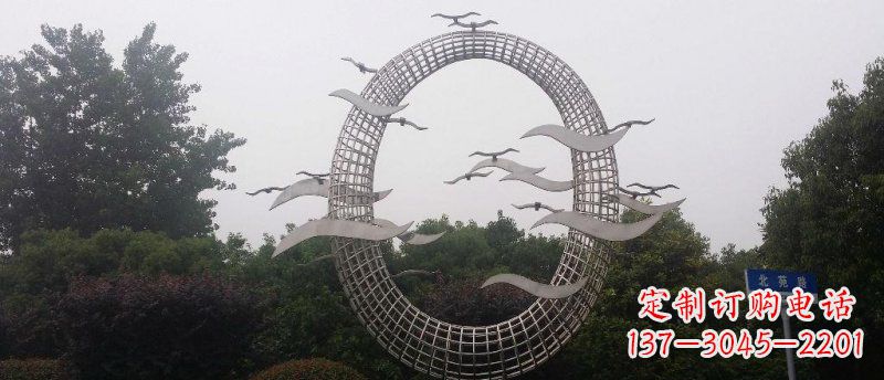 河南抒情海鸥雕塑