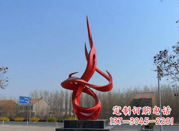 河南不锈钢火苗经典建筑雕塑