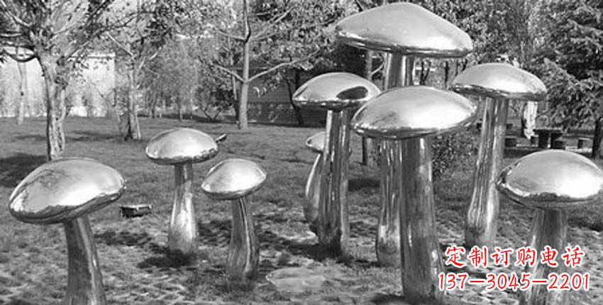 河南萌芽之美,蘑菇景观雕塑
