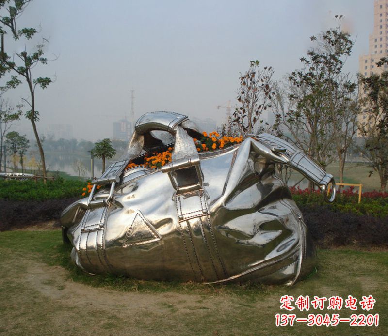 河南公园不锈钢手提包