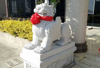 河南优雅的独角兽雕塑