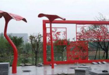 河南不锈钢龙凤雕塑
