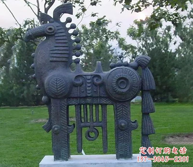 河南高品质马铜雕塑