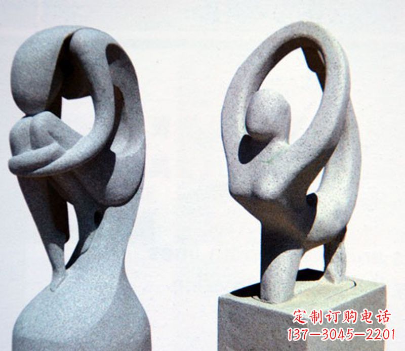 河南美女艺术石雕