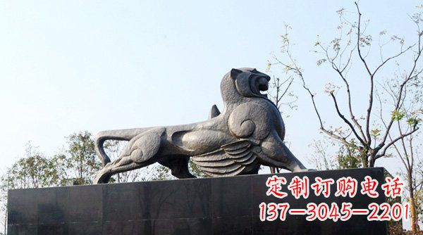 河南中领雕塑专业打造狮子铜雕