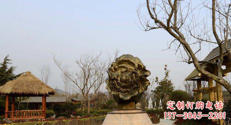 河南公园大白菜景观铜雕