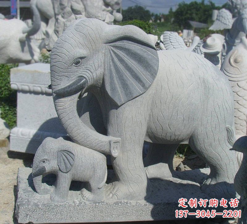 河南雕塑艺术大象雕塑