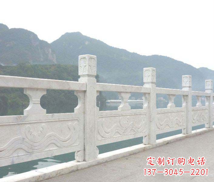 河南高品质公园大理石栏板景观石雕