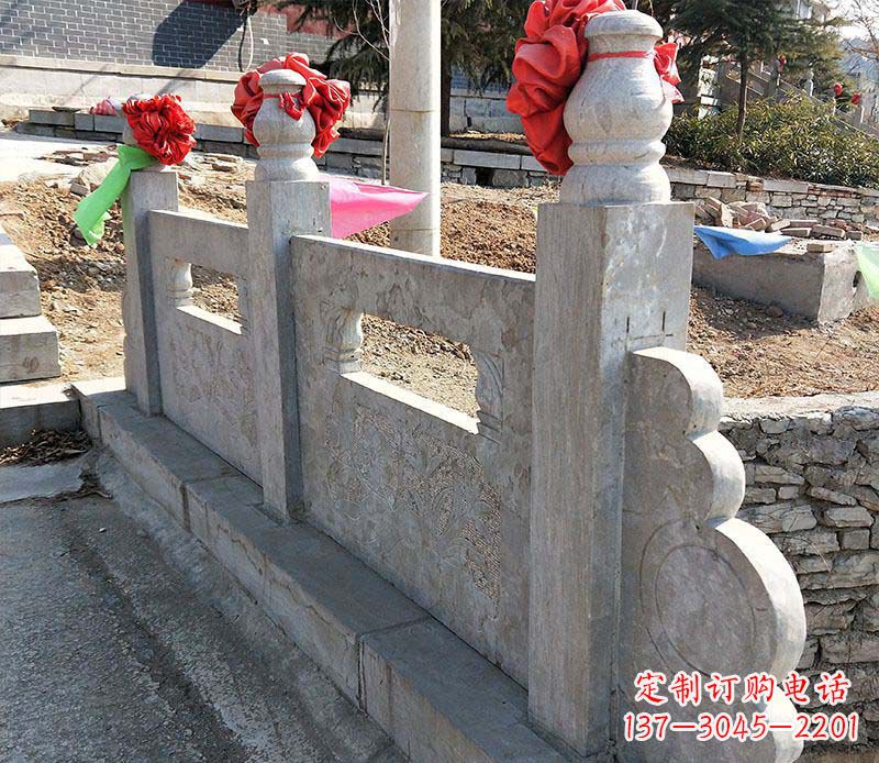 河南公园定制石栏板雕塑