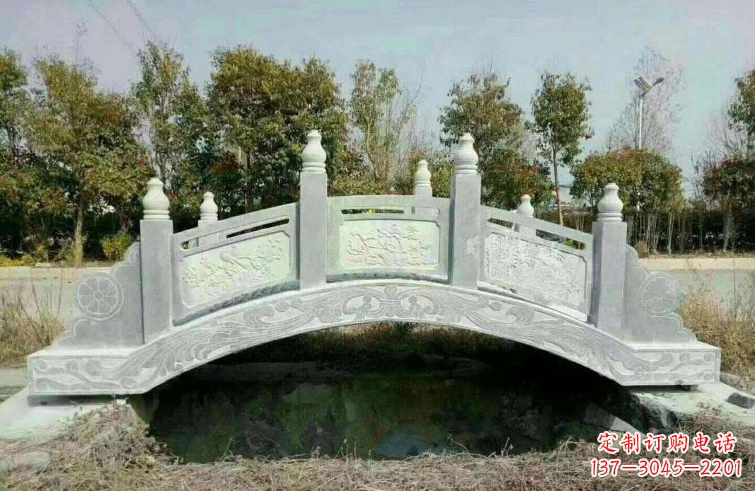 河南 传承古朴,抒发艺术,精致石桥雕塑