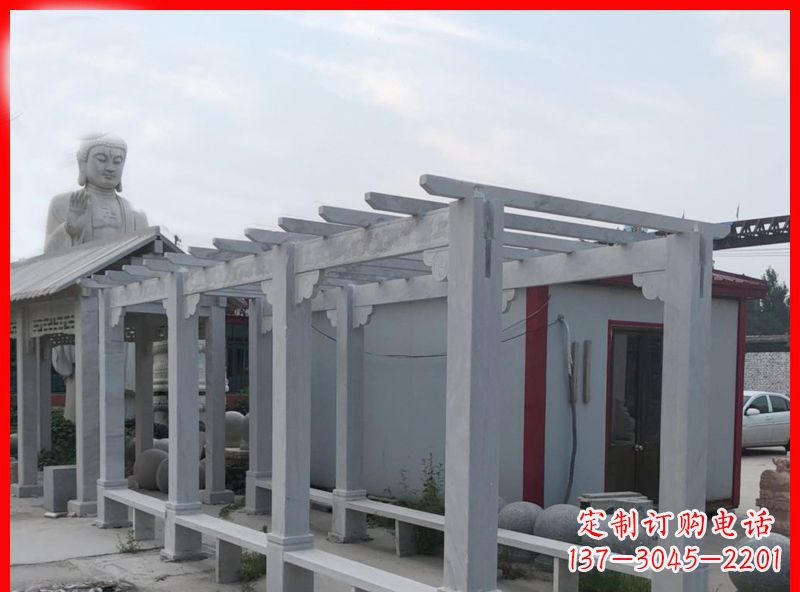 河南公园大理石石雕长廊 (2)