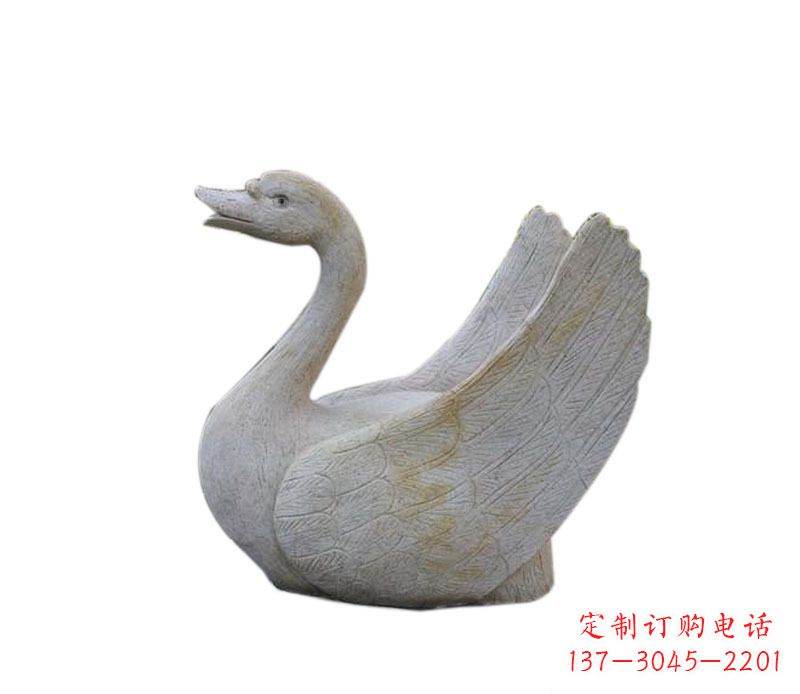 河南中领雕塑 | 天鹅石雕景观喷泉