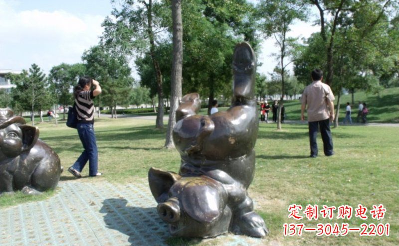 河南产品名称中领雕塑铜质动物雕塑