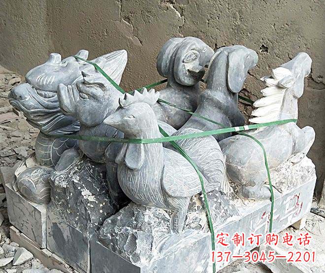 河南精致动物雕塑,让美好永流传