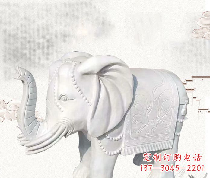 河南大象雕塑——十分优雅的艺术品