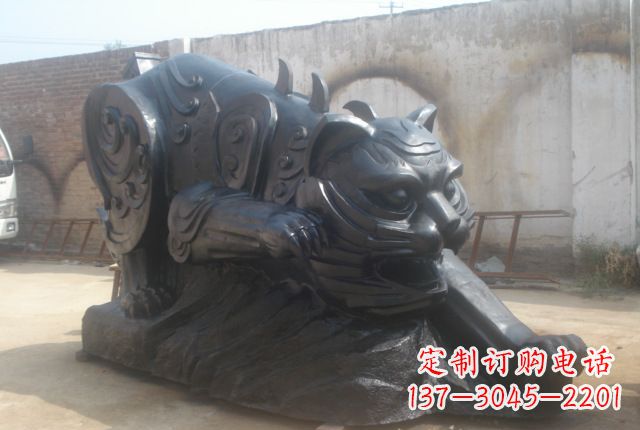 河南中领雕塑精美铜老虎雕塑