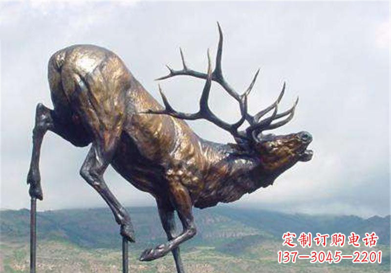 河南铜雕动物雕塑——把自然的美传递给大家