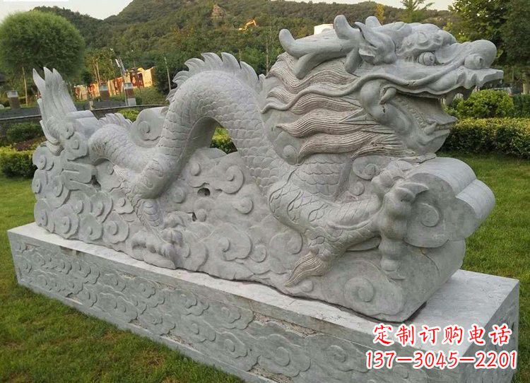 河南中领雕塑-精美古典仿古龙雕塑