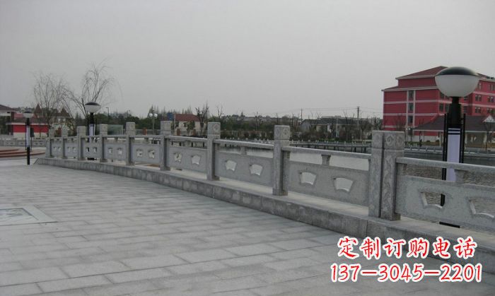 河南公园仿古石栏板 (2)