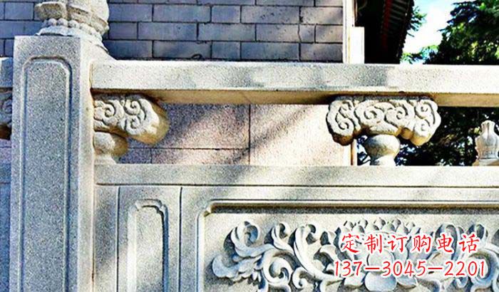 河南公园仿古石栏板_2