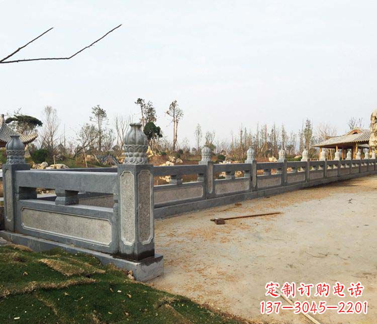 河南公园仿古石栏板景观石雕