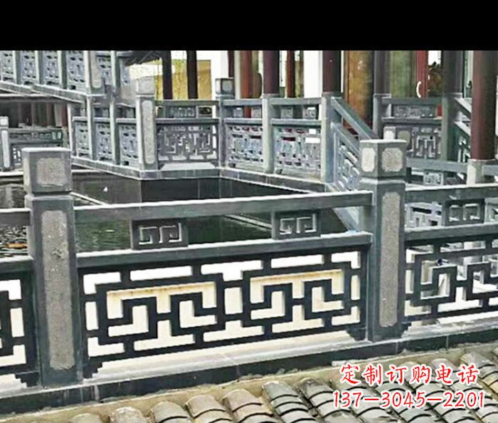 河南公园仿古石栏板