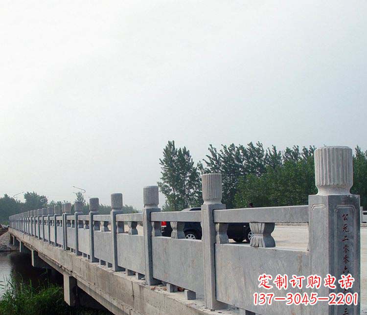 河南中领雕塑-仿古石栏板景观石雕