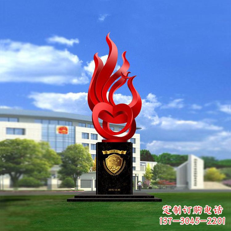 河南精致凤凰不锈钢雕塑