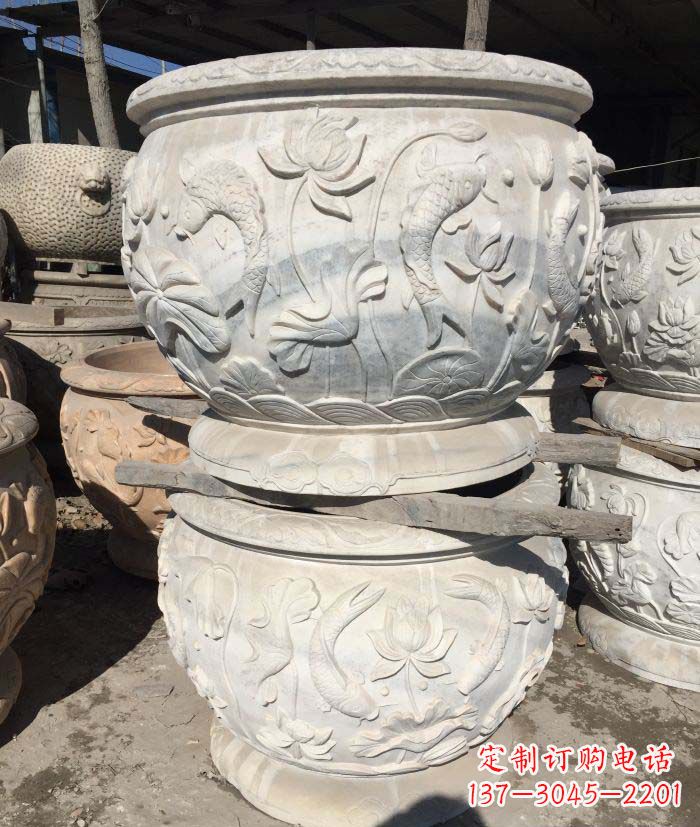 河南精美荷花雕塑 彰显优雅之美
