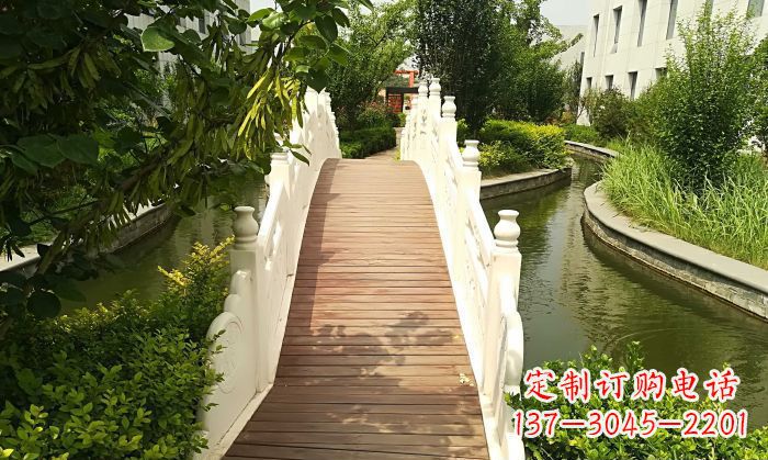 河南汉白玉石拱桥雕塑