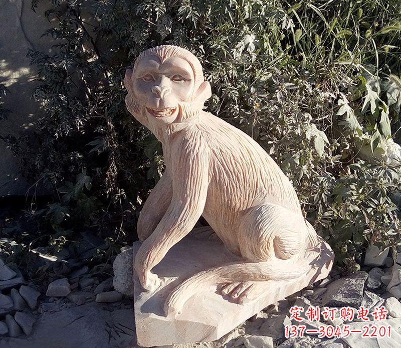 河南精美猴子雕塑