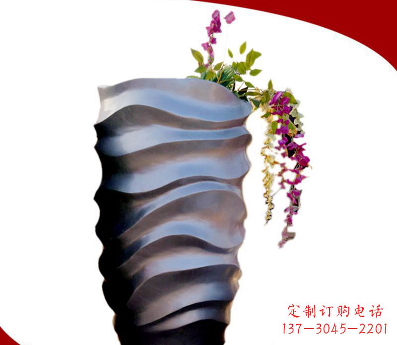 河南领雕塑花盆景观雕塑