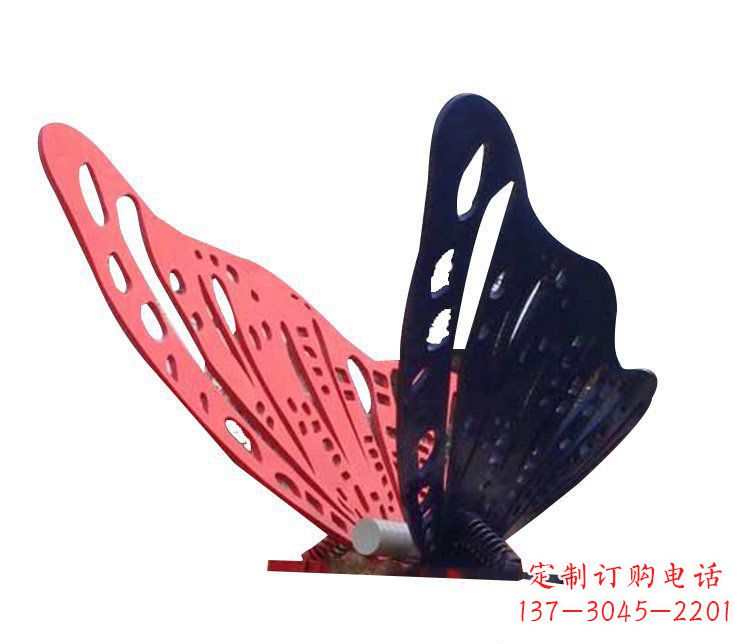 河南精致纯粹,不锈钢蝴蝶雕塑