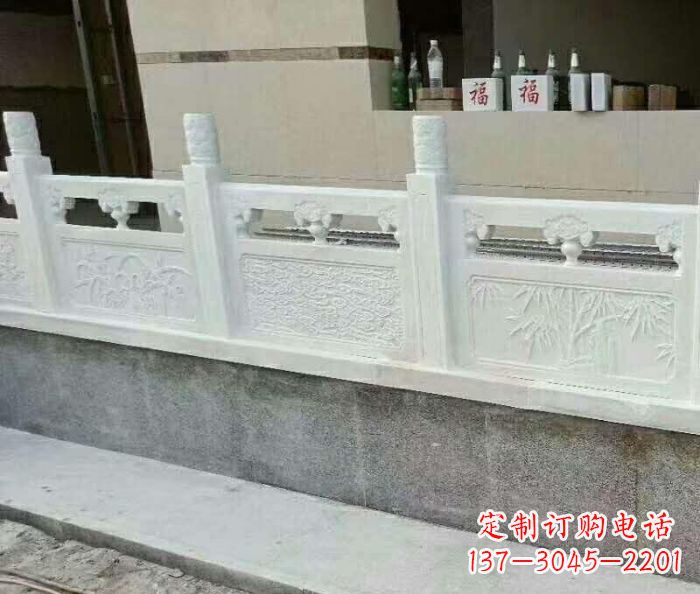 河南艺术大理石栏板石雕